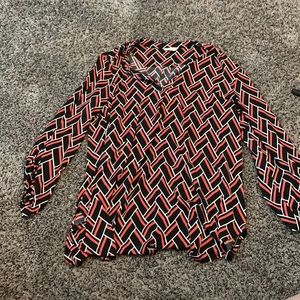 Cato‘s women’s long sleeve blouse